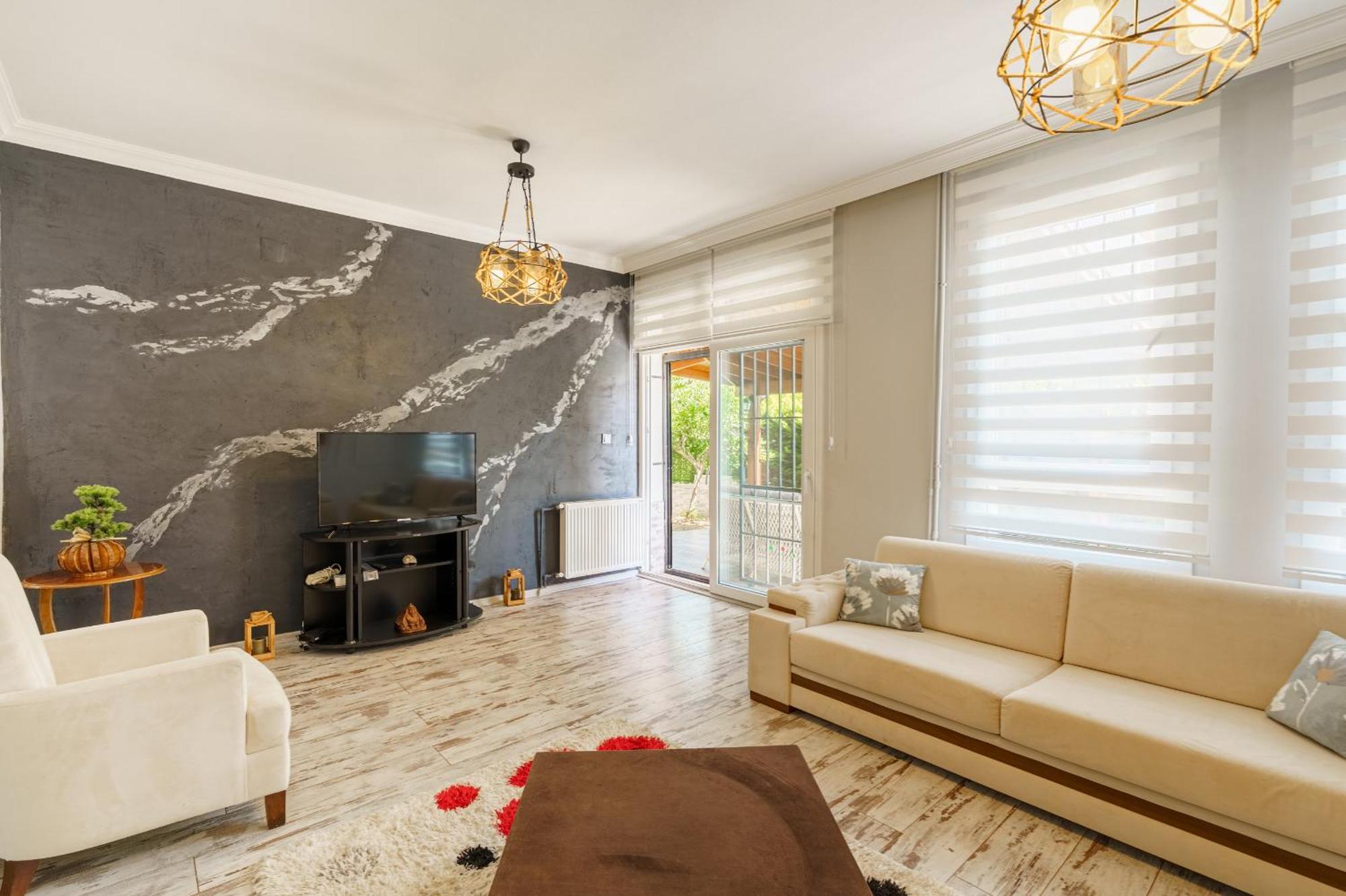 Semi Detached In Complex With Shared Semi Olympic Swimming Pool In Kuşadası